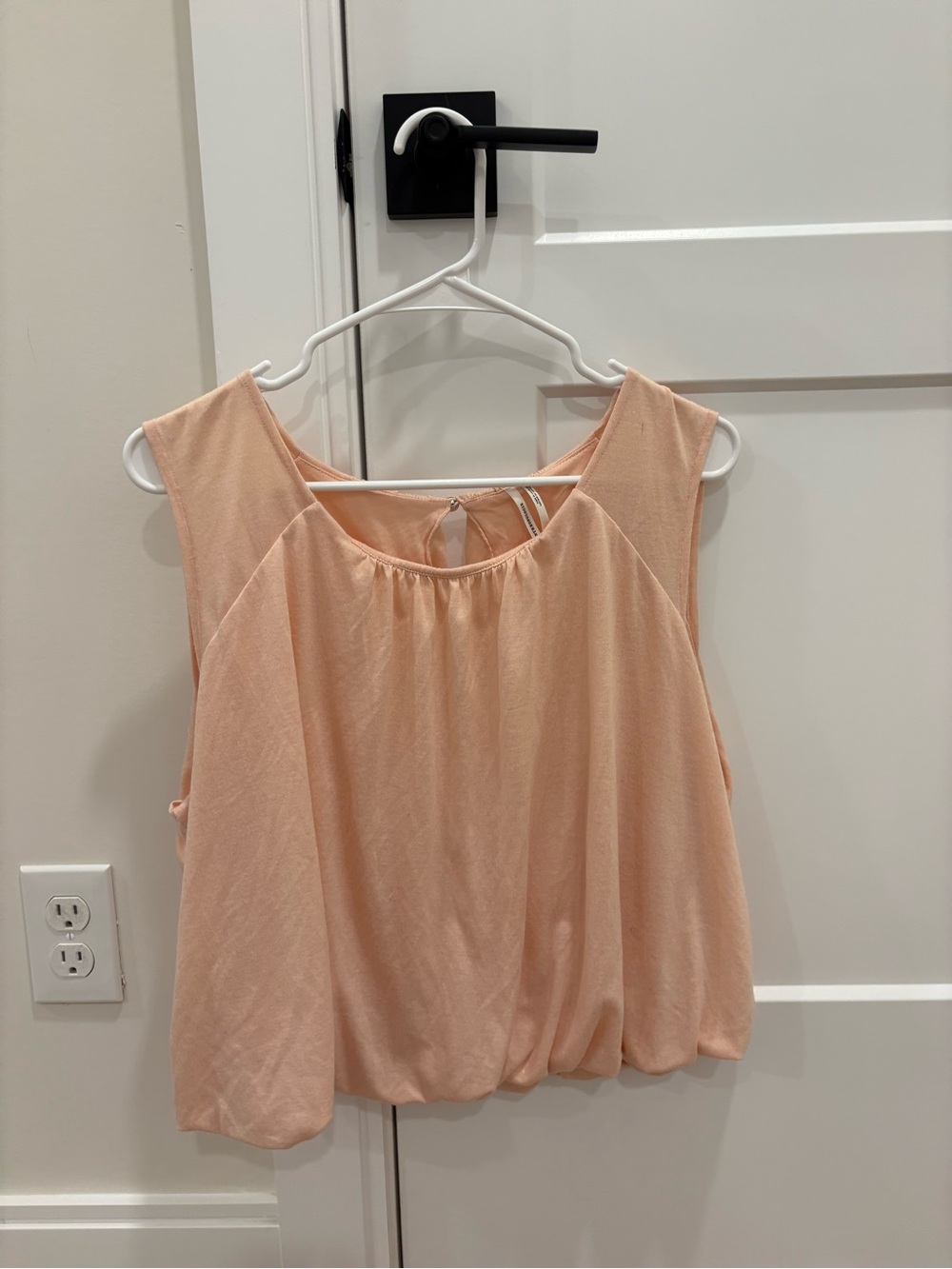 Anthropologie Shimmer Bubble Top Size Large - Picture 2 of 8